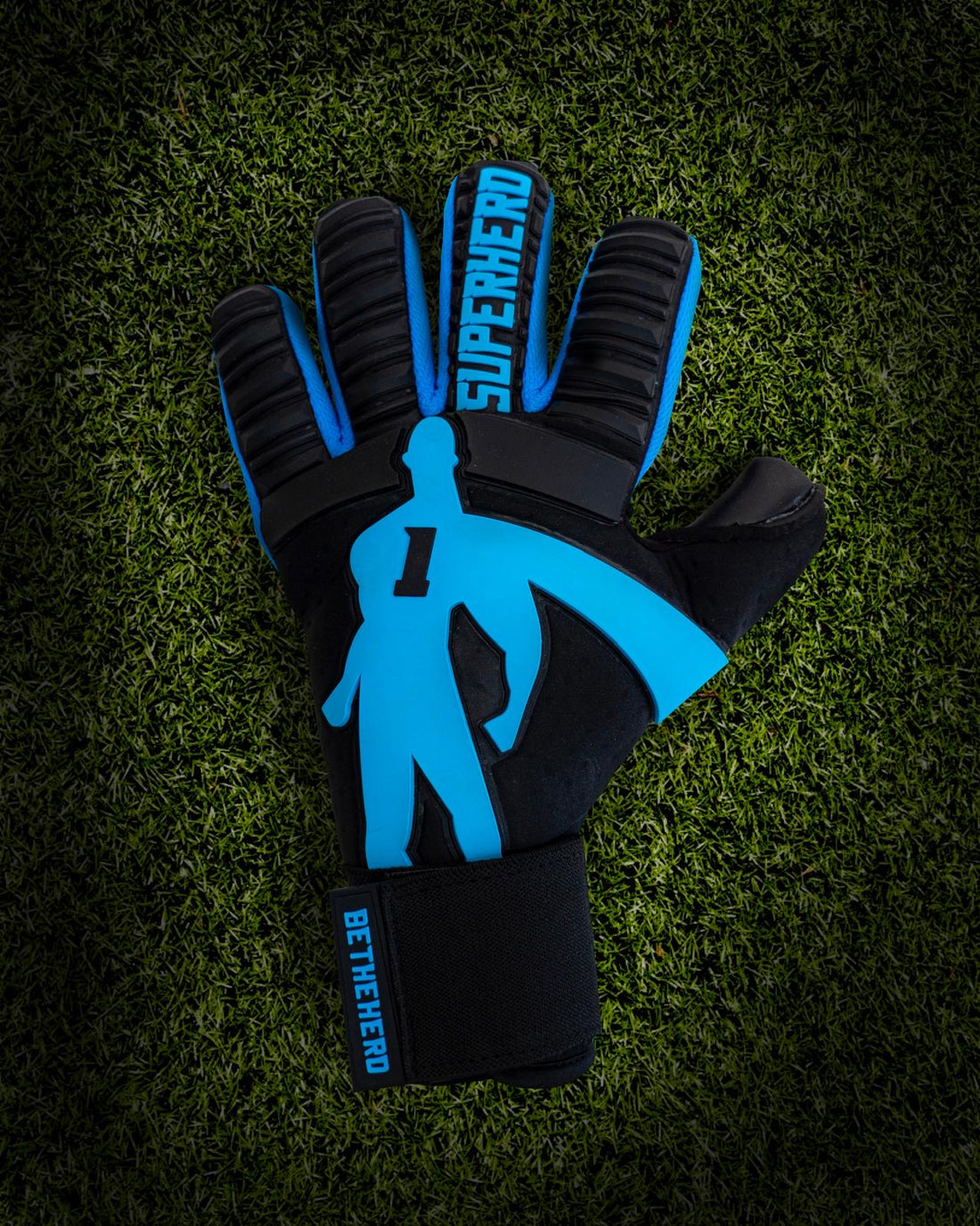 JUNIOR GOALKEEPER GLOVES NEO SH AQUA V1